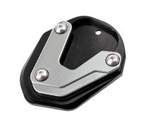 CRJIMX For CFMOTO 800MT MT800 Motorcycle Side Stand Base Extension Kickstand Plate Extender Pad Support CNC Aluminum Accessories(GRAY)
