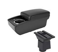 CRJIMX For Chery A1 A3 2007 2008 2009 2010 2011 Car Armrest Box Central Storage Box With USB Car Interior Modification Details(B2 Black line 6USB)