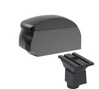 CRJIMX For Chery A1 A3 2007 2008 2009 2010 2011 Car Armrest Box Central Storage Box With USB Interface(A2 Black single)