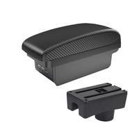 CRJIMX For Chery A13 For Very Celer For Fulwin 2 Armrest Box 2008 2009 2010 2011 2012 Center Console Storage Box With USB Interface(B2 black line 3USB)
