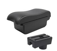CRJIMX For Chery A13 For Very Celer For Fulwin Armrest Box Center Console Central Store Content Storage Box(A3 Black white NO USB)