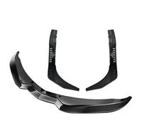 CRJIMX For Chevrolet For Corvette C7 2014-2019 Front Bumper Lip Spoilers With Side Winglets Car Accessories Body Kit(Carbon Fiber Print)