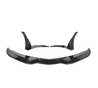 CRJIMX For Chevrolet For Corvette C7 2014-2019 Front Bumper Lip Spoilers With Side Winglets Car Accessories Body Kit(Glossy black)