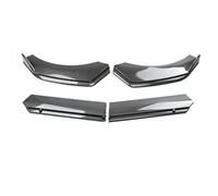 CRJIMX For Chevy For Camaro SS Z28 ZL1 RS Car Front Bumper Chin Lip Spoilers Body Kits Splitter Skirt Protection Guard Cover(Carbon Fiber Carbon)