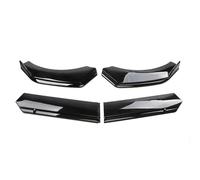 CRJIMX For Chevy For Camaro SS Z28 ZL1 RS Car Front Bumper Chin Lip Spoilers Body Kits Splitter Skirt Protection Guard Cover(Gloss Black)