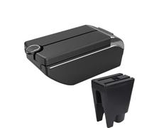 CRJIMX For Citroen C1 Central Armrest Box Interior Car Accessories Store Box(B2 Black line 7USB)