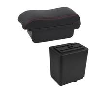 CRJIMX For Citroen For Berlingo Armrest Box Central Storage Box Retrofit Interior Details(A red line NO USB)