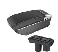 CRJIMX For Citroen For C-elysee Central Armrest Box Storage Box Interior Retrofit Car Accessories With Usb(B3 Black white NO USB)