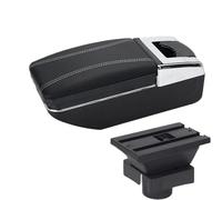 CRJIMX For Citroen For Sega Car Armrest Box Interior Modification Large Storage Space With USB(A3 white line No USB)