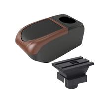 CRJIMX For Citroen For Sega Car Armrest Box Interior Modification Super Large Storage Space With USB(B3 Brown frame 6USB)