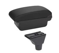 CRJIMX For Civic Ep3 Armrest Box Central Store Content Storage Box Armrest Box With Cup Holder USB Interface(A2 black line No USB)