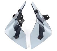 CRJIMX For CRF1100L CRF 1100 L 2020 2021 2022 2023 Side Windshield Windscreen Handshield Wind Deflector fixed wing(Grey)