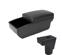 CRJIMX For Datsun GO Armrest Box GO Plus Universal Car Central Armrest Storage Box Tissue Box Modification Accessories(B1 Red Storage box)
