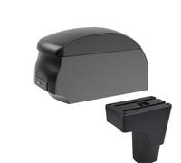 CRJIMX For Datsun GO For GO Plus Universal Car Central Armrest Storage Box Cup Holder(A2 Black single)