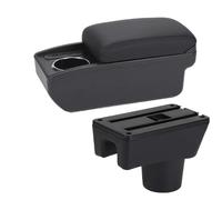 CRJIMX For Dodge For Attitude Car Armrest Box Car Armrest Auto Storage Box Car Accessories(B2 Black line 6USB)