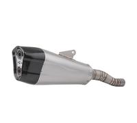CRJIMX For Escape AK550 AK 550 Motorcycle Exhaust System Stainless Steel Intermediate Connecting Pipe Connection 51mm Modification Accessories(Style D)