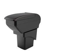 CRJIMX For F&ord For Focus 2 Armrest Box For F&ord For Focus 2 Mk2 Car Armrest Centre Storage Box Support Arm(A1 Black red NO USB)