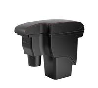 CRJIMX For F&ord For Focus 2 Armrest Box For F&ord For Focus Mk2 Car Armrest Rest Center Console Storage Box Leather(B1 rtificial leather)