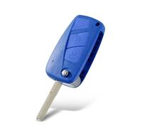 CRJIMX For FIAT For Punto For Ducato For Stilo For Panda Flip Folding Car Key Shell Case SIP22 Blade(Blue)