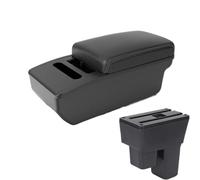CRJIMX For Fit For Jazz 2 2008 2009 2010 2011 2012 2013 2014 Car Armrest Box Arm Storage Box(A3 white Tissue Box)