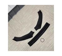 CRJIMX For For Fiesta MK8 ST For ST-line 2017-2021 Pre-LCI Car Front Bumper Lip Spoiler Splitter Diffuser ABS(Gloss Black)