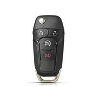 CRJIMX For For Focus For Fusion For Edge For Explorer Mk2 Mk7 For Ranger HU101 2 3 4 Buttons Car Key Case(4 Buttons B)