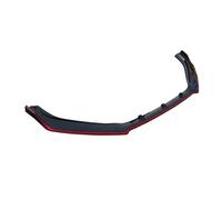 CRJIMX For Geely For Tugella For Xingyue FY11 2019-2021 Car Front Bumper Splitter Lip Spoiler Diffuser Guard Exterior(Black red)
