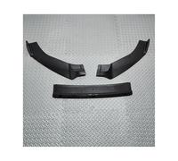 CRJIMX For Golf 7 7.5 GTI GTD GTE R For R-Line 2013-2020 Front Bumper Lip Splitter Guard Protector Body Kits(Carbon Look)