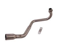 CRJIMX For Grom125 MSX125 MSX 125 125SF MSX125SF M3 2013 2014-2019 2020 Motorcycle Exhaust Escape Header Front Link Pipe 51mm Muffler(GRAY)
