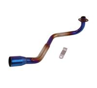 CRJIMX For Grom125 MSX125 MSX 125 125SF MSX125SF M3 2013 2014-2019 2020 Motorcycle Exhaust Escape Header Front Link Pipe 51mm Muffler(Blue)