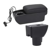 CRJIMX For HYUNDAI For Getz Armrest Box Interior Retrofit Parts Center Storage Box Car Accessories(A2 Fast charging)