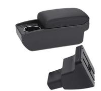 CRJIMX For Hyundai I10 Armrest Box For Hyundai I10 Car Armrest Central Storage Box Interior Retrofit Parts Car Accessories(B2 Black line 6USB)