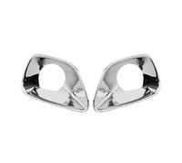CRJIMX For Jeep For Grand Cherokee 2011 2012 2013 2Pcs Car Front Fog Lamp Light Cover ABS Chrome Trims