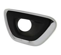 CRJIMX For Jeep For Grand Cherokee 2014 2015 2016 Chrome Front Bumper Fog Light Trim Cover Fog Light Frame Cover Trim 68143078AB 68143079AB (Left)