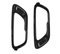 CRJIMX For Jeep For Grand Cherokee 2018 2019 2020 2021 2pcs Car Front Bumper Fog Light Lamp Covers Frame Left+Right YL31TZZAA