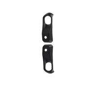 CRJIMX For Jeep For Wrangler JL With 10th Anniversary Rubicon Steel Front Bumper 2018-2022 2pcs Front Bumper Fog Light Grille Cover Trim CRJIMX