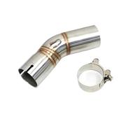 CRJIMX For KAWASAKI ZX-10R ZX10R 2021 2022 2023 2024 Motorcycle Slip On Mid Link Pipe Exhaust Escape Modification Accessories(Style B)