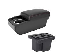 CRJIMX For Kia For Cerato Forte K3 Armrest Box Central Storage Content Storage Box Armrest Box With USB Interface(B1 Red line 6 usb)