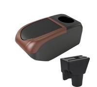 CRJIMX For Kia For Picanto Armrest Box For 3X-Line Car Armrest Interior Car Accessories Storage Box(B3 Brown frame 6USB)