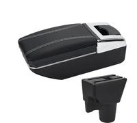 CRJIMX For Kia For Picanto For Picanto For 3X-Line Car Armrest Interior Details Retrofit Parts Storage Box(A3 white line No USB)