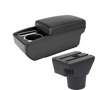 CRJIMX For KIA For Rio 2 Armrest Box For KIA For Rio2 2006 2007 2008 2009 2010 2011 Storage Box Interior Car Accessories Usb(A3 white line No USB)