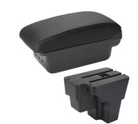 CRJIMX For KIA ForRIO Armrest Box For STONIC For KIA For Rio Lx Cerato Car Armrest Retrofit Part Storage Box(B2 black line 3USB)