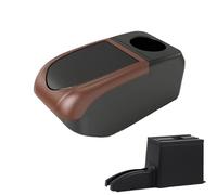 CRJIMX For Lada For Granta For Kalina Car Armrest Car Storage Box Accessories Interior Details(B3 Brown frame 6USB)
