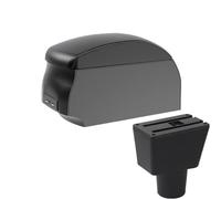 CRJIMX For LADA For XRAY Car Armrest Box Central Storage Box Retrofit Parts Car Accessories Interior Parts Details(A2 Black single)