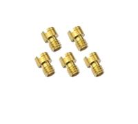 CRJIMX For M4 GY6 49cc 50cc 80cc 100cc 125cc For CVK 24 26 For PZ19 For 139QMB 139QMA 40#-85# 4-Stroke Scooter Carb Nozzle Carburetor Main Jet(40-50)