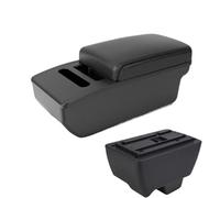 CRJIMX For Mahindra For Bolero Armrest Box Universal Car Central Armrest Storage Box Tissue Box(A2 Black Tissue Box)