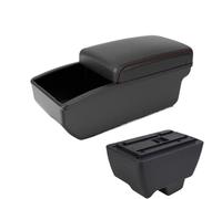 CRJIMX For Mahindra For Bolero Armrest Box Universal Car Central Armrest Storage Box Tissue Box(B1 Red Storage box)