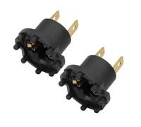 CRJIMX For Mazda 2003 2004 2005 2006 2007 2008 2009 2010 Car Front Headlight Bulb Socket Plug 33130-MAT-611 1/2Pcs(2PCS)