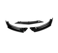 CRJIMX For Mazda 3 For Axela 2014 2015 2016 2017 2018 Car Front Bumper Spoiler Lip Lower Shovel Diffuser Guard Auto Parts(Glossy black)