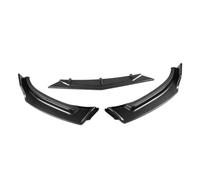 CRJIMX For Mazda 3 For Axela 2014-2018 Car Front Bumper Spoiler Lip Body Kit Bumper Diffuser Guard Auto Parts(Carbon Fiber Look)